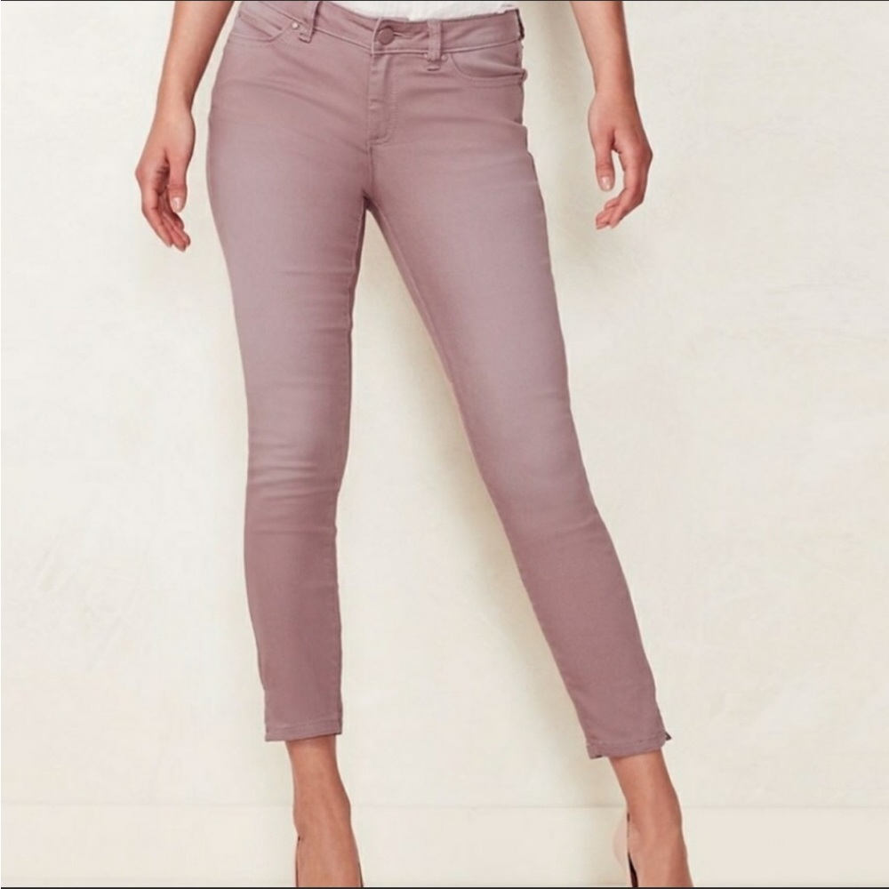 - Lauren Conrad skinny crop size 12